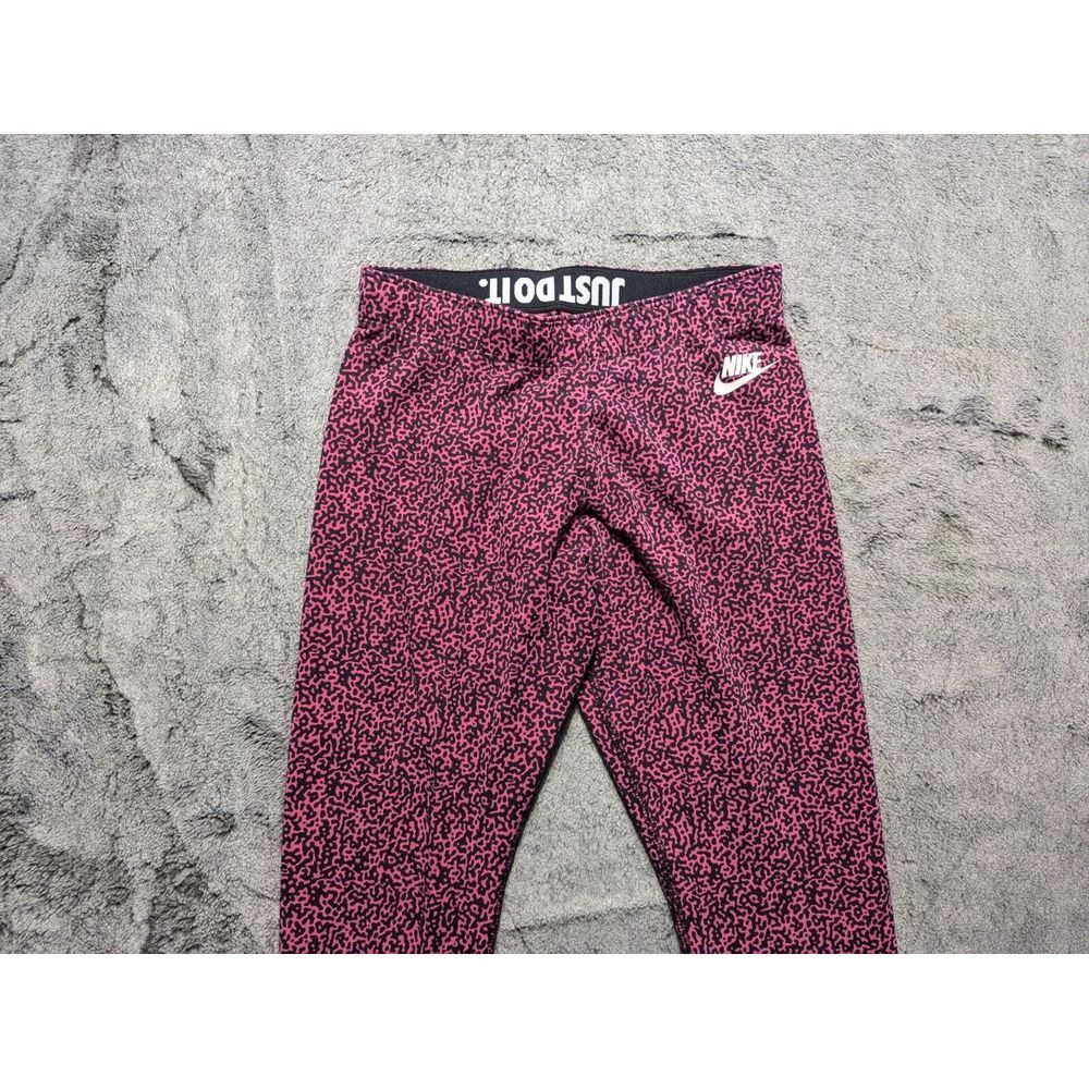 Nike Just Do It Yoga Pants Women's Size Small Pink - Picture 2 of 15